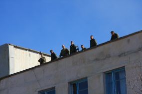 Украинские военнослужащие