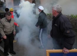 Штурм в/ч А1100 в Новофедоровке