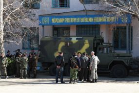 На территории в/ч А1100