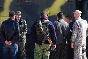 На территории в/ч А1100