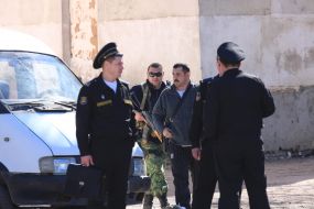 На территории в/ч А1100