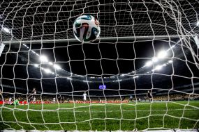 Soccer. Dynamo - Metalurg. Goal