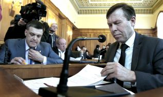 Sergey Sobolev and Oleg Tyagnibok