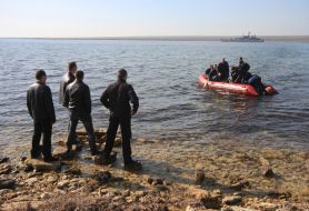 Ukrainian sailors leave BDK "Konstantin Olshansky"