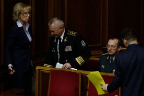 Igor Tenyukh and Lyudmila Denisova