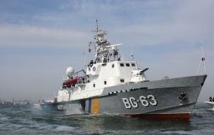 Crew of maritime security "Pavel Derzhavin"