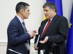 Vitaliy Yarema and Arsen Avakov