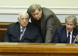 Valery Sushkevich, Efim Zvyagilskiy and Valentin Landik