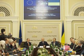 Pavel Koval, Aleksandr Turchinov and Sergey Tigipko