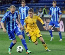 Domagoj Vida and Vladimir Homenyuk