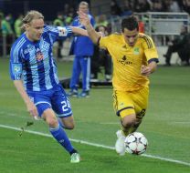 Domagoj Vida and Sebastian Blanco