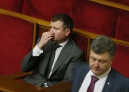 Petr Poroshenko and Konstantin Zhevago