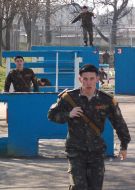 Курсанты Житомирского военного института имени С.П. Королева