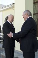 Aleksandr Lukashenko and Aleksandr Turchinov