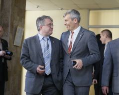 Ruslan Koshulynskyy and Andrey Mokhnik