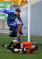 Playing moment of match