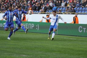 Playing moment of match