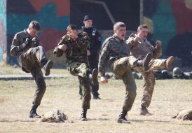 Тактические учения Национальной гвардии Украины