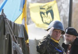 Servicemen of the National household troops of Ukraine