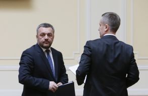 Oleg Makhnitsky and Valentin Nalivaychenko