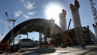 The construction of the New Safe Confinement