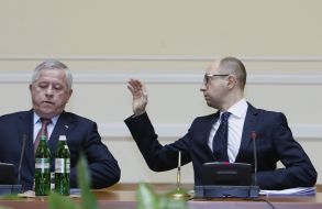 Anatoly Kinah and Arseniy Yatseniuk