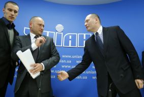 Dmitry Jarosh and Borislav Bereza