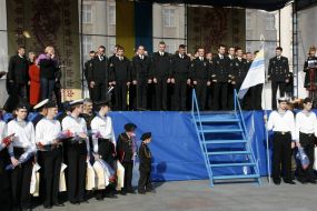 The crew of the trawler "Cherkassy"
