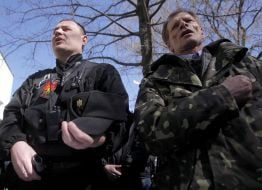 Memorial sign "Angels in white coats"