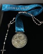 Silver Olympic medal