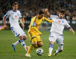 Denis Garmash, Alejandro Dario Gomez and Miguel Veloso