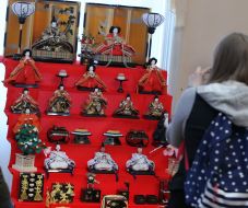 Rhe exhibition “ Japanese dolls” 