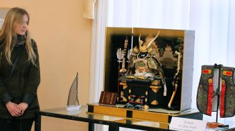 Rhe exhibition “ Japanese dolls”