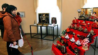 Rhe exhibition “ Japanese dolls”