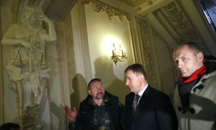 Nikolay Bodnar, Valeriy Geletey and Borislav Bereza