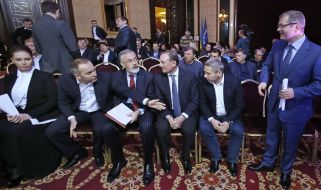 Presentation of election programme of Mikhail Dobkin