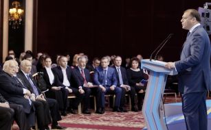 Presentation of election programme of Mikhail Dobkin