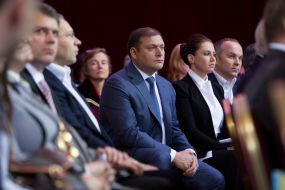 Mikhail Dobkin, Irina Berezhnaya and Nestor Shufrich
