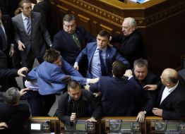 Fight between deputies