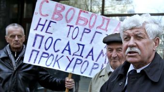 Participants of the picket
