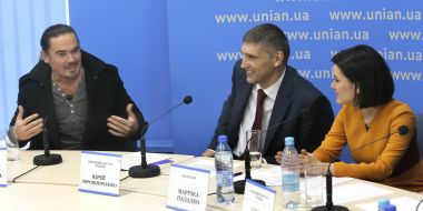Oleg Mikhaylyuta, Yuriy Miroshnichenko and Marichka Padalko