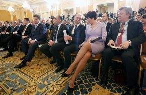 Arseniy Yatsenyuk, Theresia Yatsenyuk and Roman Shpek