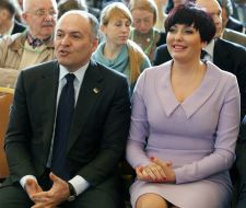 Victor Pinchuk and Theresia Yatsenyuk
