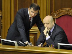 Oleg Lyashko and Aleksandr Turchinov