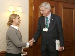 Юлия Тимошенко и Карл Бильдт