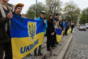 Participants of "Chain of unity"