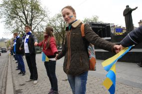 Participants of "Chain of unity"