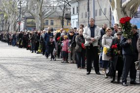 Farewell ceremony with Boris Litvak