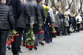 Farewell ceremony with Boris Litvak