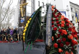 Farewell ceremony with Boris Litvak